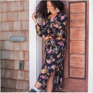 NATURAL LIFE Floral Maxi Dress